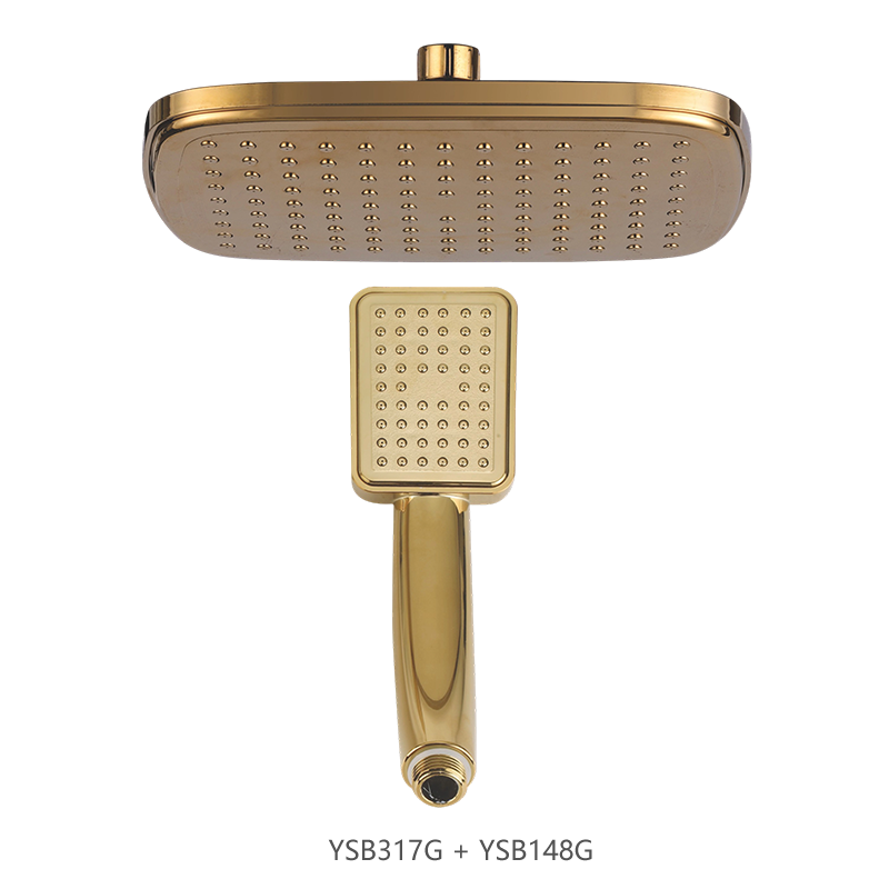 Квадратный комплект для душа с эффектом дождя